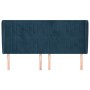 Kopfteil mit dunkelblauen Samtohren 183x23x118/128 cm von vidaXL, Kopf- und Fußteile - Ref: Foro24-3118258, Preis: 157,37 €, ...