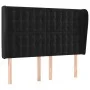 Headboard with black velvet ears 147x23x118/128 cm by vidaXL, Headboards and footboards - Ref: Foro24-3118440, Price: 168,93 ...