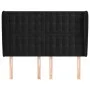 Headboard with black velvet ears 147x23x118/128 cm by vidaXL, Headboards and footboards - Ref: Foro24-3118440, Price: 168,93 ...