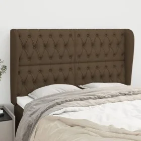 Headboard with light gray fabric ears 147x23x118/128 cm by vidaXL, Headboards and footboards - Ref: Foro24-3118293, Price: 13...