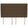 Headboard with light gray fabric ears 147x23x118/128 cm by vidaXL, Headboards and footboards - Ref: Foro24-3118293, Price: 13...