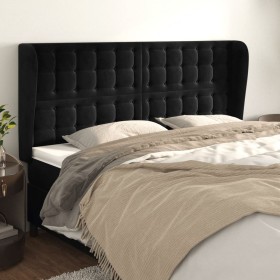 Kopfteil mit hellgrauen Samtohren 163x23x118/128 cm von vidaXL, Kopf- und Fußteile - Ref: Foro24-3118446, Preis: 118,45 €, Ra...