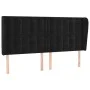 Kopfteil mit hellgrauen Samtohren 163x23x118/128 cm von vidaXL, Kopf- und Fußteile - Ref: Foro24-3118446, Preis: 122,91 €, Ra...