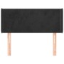 Kopfteil aus schwarzem Samt, 93 x 16 x 78/88 cm von vidaXL, Kopf- und Fußteile - Ref: Foro24-3118526, Preis: 51,15 €, Rabatt: %
