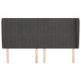 Headboard with dark gray velvet ears 163x23x118/128 cm by vidaXL, Headboards and footboards - Ref: Foro24-3118249, Price: 130...