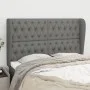 Kopfteil mit dunkelgrauen Stoffohren 163x23x118/128 cm von vidaXL, Kopf- und Fußteile - Ref: Foro24-3118299, Preis: 147,21 €,...