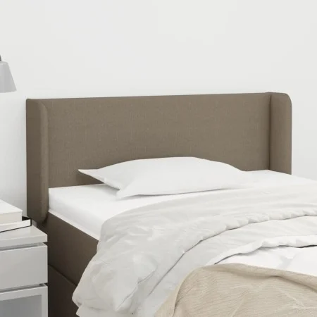 Taupe gray fabric headboard 83x16x78/88 cm by vidaXL, Headboards and footboards - Ref: Foro24-3118466, Price: 44,72 €, Discou...