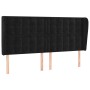 Kopfteil mit hellgrauen Samtohren 183x23x118/128 cm von vidaXL, Kopf- und Fußteile - Ref: Foro24-3118452, Preis: 132,40 €, Ra...