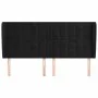 Headboard with light gray velvet ears 183x23x118/128 cm by vidaXL, Headboards and footboards - Ref: Foro24-3118452, Price: 13...