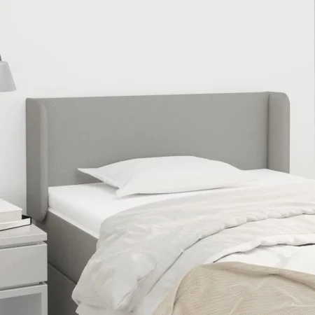 Kopfteil aus hellgrauem Stoff, 83 x 16 x 78/88 cm von vidaXL, Kopf- und Fußteile - Ref: Foro24-3118462, Preis: 38,72 €, Rabat...