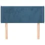 Dunkelblaues Samtkopfteil 93x16x78/88 cm von vidaXL, Kopf- und Fußteile - Ref: Foro24-3118528, Preis: 57,91 €, Rabatt: %