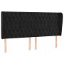 Kopfteil mit hellgrauen Samtohren 183x23x118/128 cm von vidaXL, Kopf- und Fußteile - Ref: Foro24-3118354, Preis: 189,49 €, Ra...
