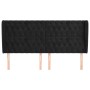 Headboard with light gray velvet ears 183x23x118/128 cm by vidaXL, Headboards and footboards - Ref: Foro24-3118354, Price: 16...