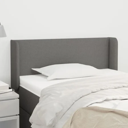 Kopfteil aus dunkelgrauem Stoff, 83 x 16 x 78/88 cm von vidaXL, Kopf- und Fußteile - Ref: Foro24-3118463, Preis: 42,98 €, Rab...
