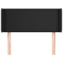 Kopfteil aus schwarzem Kunstleder, 93 x 16 x 78/88 cm von vidaXL, Kopf- und Fußteile - Ref: Foro24-3118566, Preis: 40,24 €, R...