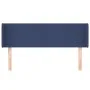 Kopfteil aus blauem Stoff, 147 x 16 x 78/88 cm von vidaXL, Kopf- und Fußteile - Ref: Foro24-3118492, Preis: 66,45 €, Rabatt: %