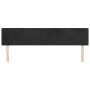 Black velvet headboard 203x16x78/88 cm by vidaXL, Headboards and footboards - Ref: Foro24-3118556, Price: 81,22 €, Discount: %