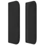 Black velvet headboard 203x16x78/88 cm by vidaXL, Headboards and footboards - Ref: Foro24-3118556, Price: 81,22 €, Discount: %