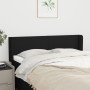 Kopfteil aus schwarzem Stoff, 147 x 16 x 78/88 cm von vidaXL, Kopf- und Fußteile - Ref: Foro24-3118488, Preis: 57,87 €, Rabat...