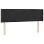Kopfteil aus schwarzem Samt, 147 x 16 x 78/88 cm von vidaXL, Kopf- und Fußteile - Ref: Foro24-3118538, Preis: 72,41 €, Rabatt: %