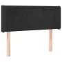 Kopfteil aus schwarzem Samt, 83 x 16 x 78/88 cm von vidaXL, Kopf- und Fußteile - Ref: Foro24-3118520, Preis: 44,52 €, Rabatt: %