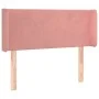 Rosa Samtkopfteil 83x16x78/88 cm von vidaXL, Kopf- und Fußteile - Ref: Foro24-3118523, Preis: 43,95 €, Rabatt: %