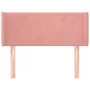 Rosa Samtkopfteil 83x16x78/88 cm von vidaXL, Kopf- und Fußteile - Ref: Foro24-3118523, Preis: 43,95 €, Rabatt: %