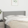 Kopfteil aus hellgrauem Stoff, 147 x 16 x 78/88 cm von vidaXL, Kopf- und Fußteile - Ref: Foro24-3118486, Preis: 67,71 €, Raba...
