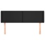 Black synthetic leather headboard 147x16x78/88 cm by vidaXL, Headboards and footboards - Ref: Foro24-3118578, Price: 62,41 €,...