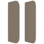 Taupe gray fabric headboard 147x16x78/88 cm by vidaXL, Headboards and footboards - Ref: Foro24-3118490, Price: 77,86 €, Disco...