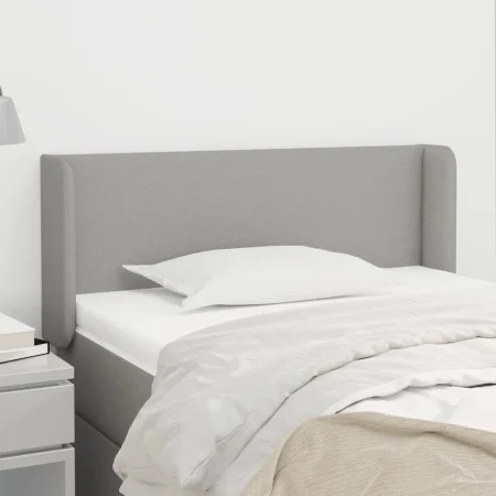 Cabecero de tela gris claro 93x16x78/88 cm de vidaXL, Cabeceros y pies de cama - Ref: Foro24-3118470, Precio: 46,05 €, Descue...