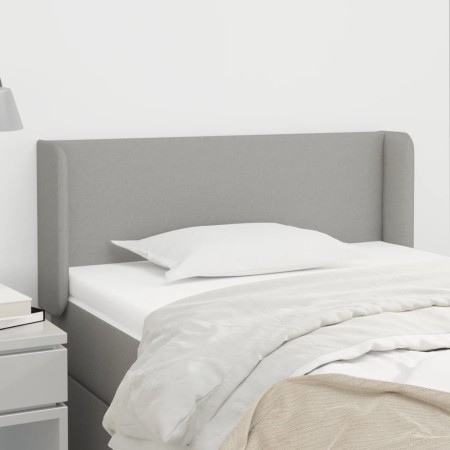 Kopfteil aus hellgrauem Stoff, 93 x 16 x 78/88 cm von vidaXL, Kopf- und Fußteile - Ref: Foro24-3118470, Preis: 45,02 €, Rabat...