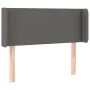 Kopfteil aus grauem Kunstleder, 103 x 16 x 78/88 cm von vidaXL, Kopf- und Fußteile - Ref: Foro24-3118576, Preis: 41,95 €, Rab...
