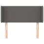 Kopfteil aus grauem Kunstleder, 103 x 16 x 78/88 cm von vidaXL, Kopf- und Fußteile - Ref: Foro24-3118576, Preis: 41,95 €, Rab...