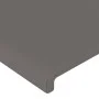 Kopfteil aus grauem Kunstleder, 103 x 16 x 78/88 cm von vidaXL, Kopf- und Fußteile - Ref: Foro24-3118576, Preis: 41,95 €, Rab...