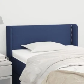 Kopfteil aus blauem Stoff, 83 x 16 x 78/88 cm von vidaXL, Kopf- und Fußteile - Ref: Foro24-3118608, Preis: 38,79 €, Rabatt: %