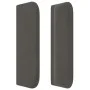 Cabecero de terciopelo gris oscuro 163x16x78/88 cm de vidaXL, Cabeceros y pies de cama - Ref: Foro24-3118543, Precio: 69,56 €...