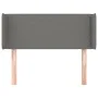 Kopfteil aus dunkelgrauem Stoff, 83 x 16 x 78/88 cm von vidaXL, Kopf- und Fußteile - Ref: Foro24-3118603, Preis: 41,88 €, Rab...