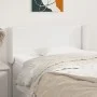 Kopfteil aus weißem Kunstleder, 93 x 16 x 78/88 cm von vidaXL, Kopf- und Fußteile - Ref: Foro24-3118707, Preis: 50,98 €, Raba...