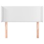 Kopfteil aus weißem Kunstleder, 93 x 16 x 78/88 cm von vidaXL, Kopf- und Fußteile - Ref: Foro24-3118707, Preis: 52,90 €, Raba...