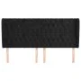 Headboard with black velvet ears 203x23x118/128 cm by vidaXL, Headboards and footboards - Ref: Foro24-3118360, Price: 180,10 ...