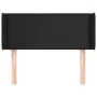 Cabecero de cuero sintético negro 103x16x78/88 cm de vidaXL, Cabeceros y pies de cama - Ref: Foro24-3118572, Precio: 41,65 €,...