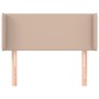 Cappuccino synthetic leather headboard 103x16x78/88 cm by vidaXL, Headboards and footboards - Ref: Foro24-3118577, Price: 48,...
