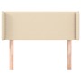 Kopfteil aus cremefarbenem Stoff, 83 x 16 x 78/88 cm von vidaXL, Kopf- und Fußteile - Ref: Foro24-3118607, Preis: 38,90 €, Ra...