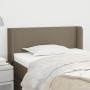 Kopfteil aus taupegrauem Stoff, 93 x 16 x 78/88 cm von vidaXL, Kopf- und Fußteile - Ref: Foro24-3118474, Preis: 50,00 €, Raba...