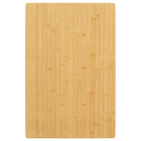 Tablero de mesa de bambú 60x100x4 cm