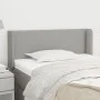 Cabecero de tela gris claro 83x16x78/88 cm de vidaXL, Cabeceros y pies de cama - Ref: Foro24-3118602, Precio: 40,74 €, Descue...