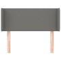 Kopfteil aus dunkelgrauem Stoff, 103 x 16 x 78/88 cm von vidaXL, Kopf- und Fußteile - Ref: Foro24-3118479, Preis: 51,32 €, Ra...