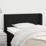 Kopfteil aus schwarzem Stoff, 83 x 16 x 78/88 cm von vidaXL, Kopf- und Fußteile - Ref: Foro24-3118464, Preis: 37,04 €, Rabatt: %
