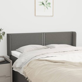 Kopfteil aus dunkelgrauem Stoff, 147 x 16 x 78/88 cm von vidaXL, Kopf- und Fußteile - Ref: Foro24-3118627, Preis: 56,68 €, Ra...